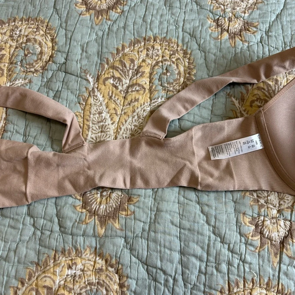 SPANX Nude Women's Bra-llelujah Front Close Size 38D Bra - Picture 3 of 6